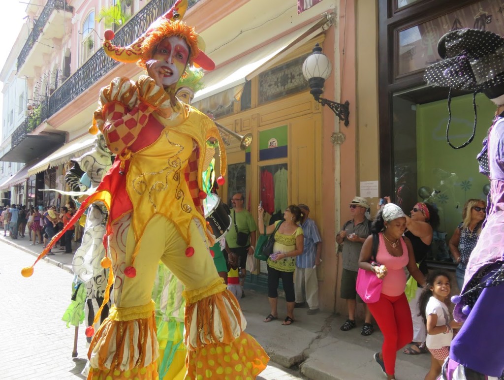 Street carnival on Calle Obispo.